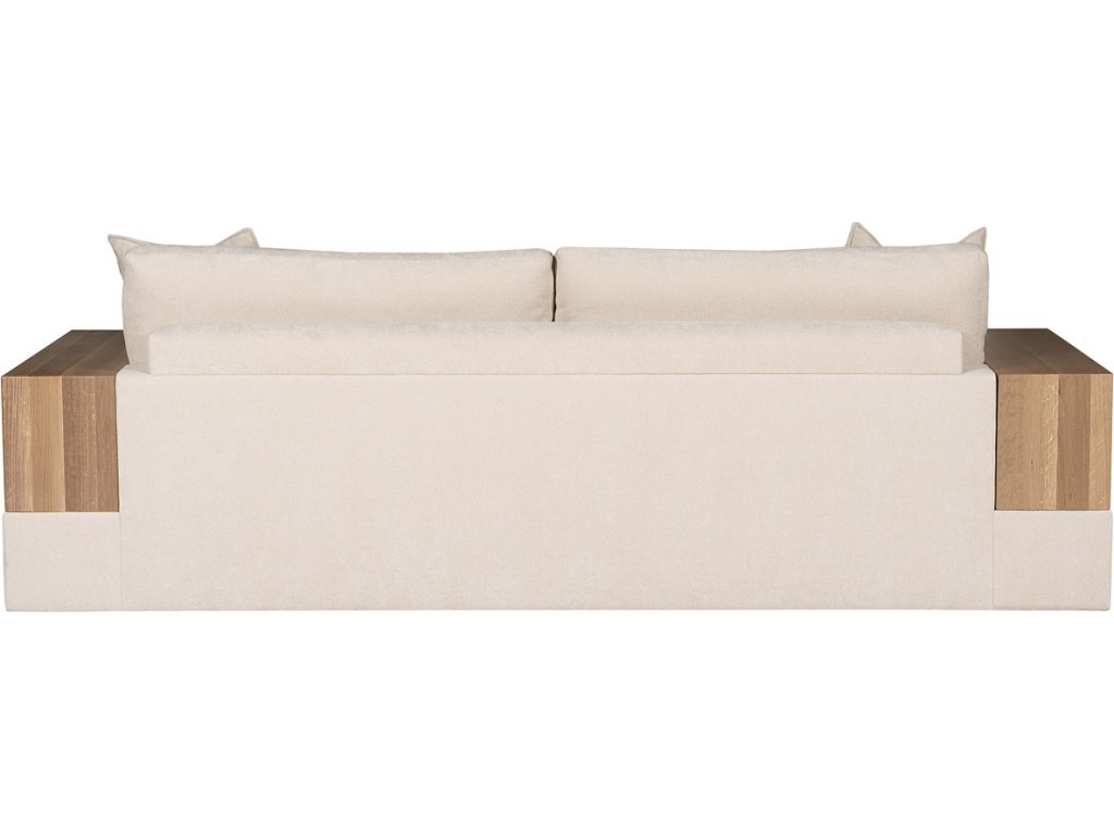 Embrace Wood Shelf Arm Sofa - image 2