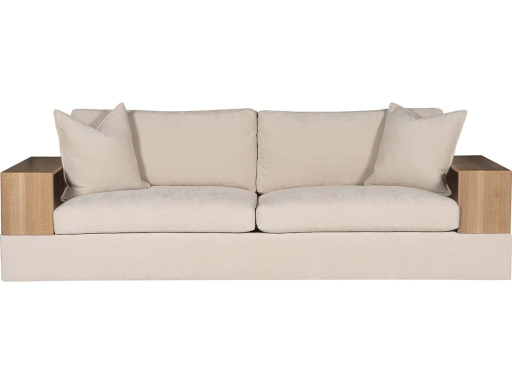 Embrace Wood Shelf Arm Sofa - main image