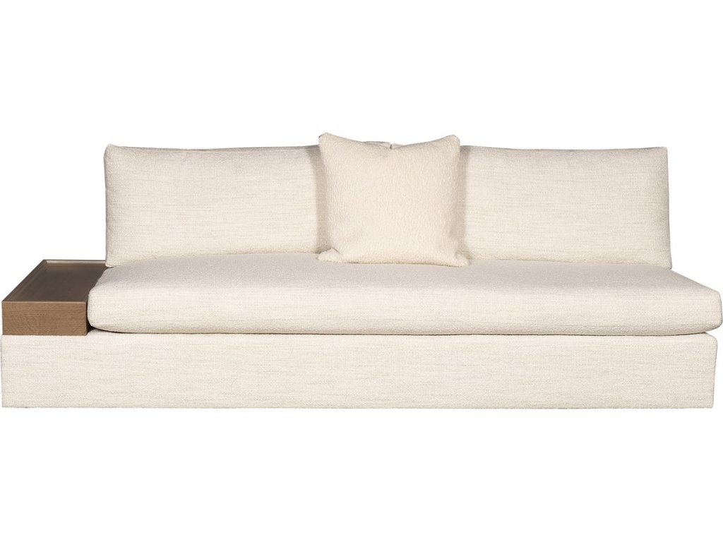 Embrace Left Wood Tray Arm Sofa - main image