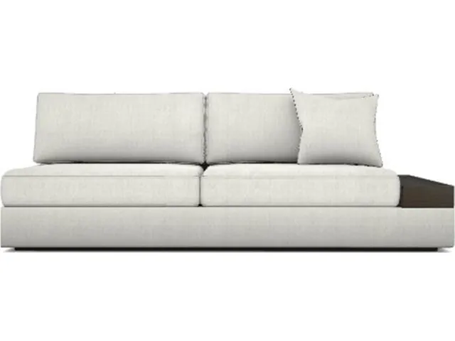 Embrace Right Wood Tray Arm Sofa