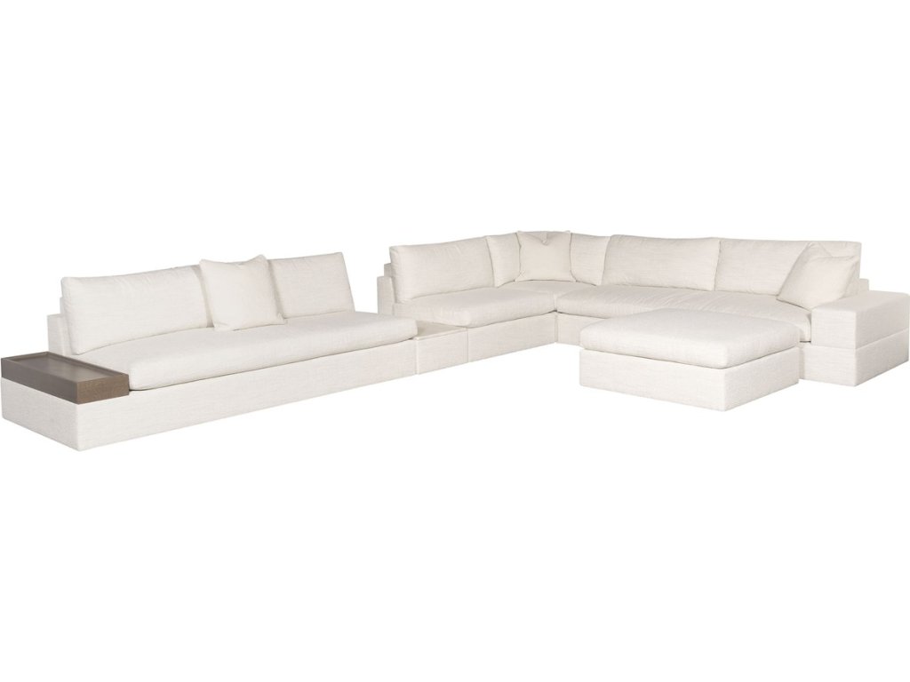 Embrace Left Wood Tray Arm Sofa - image 4