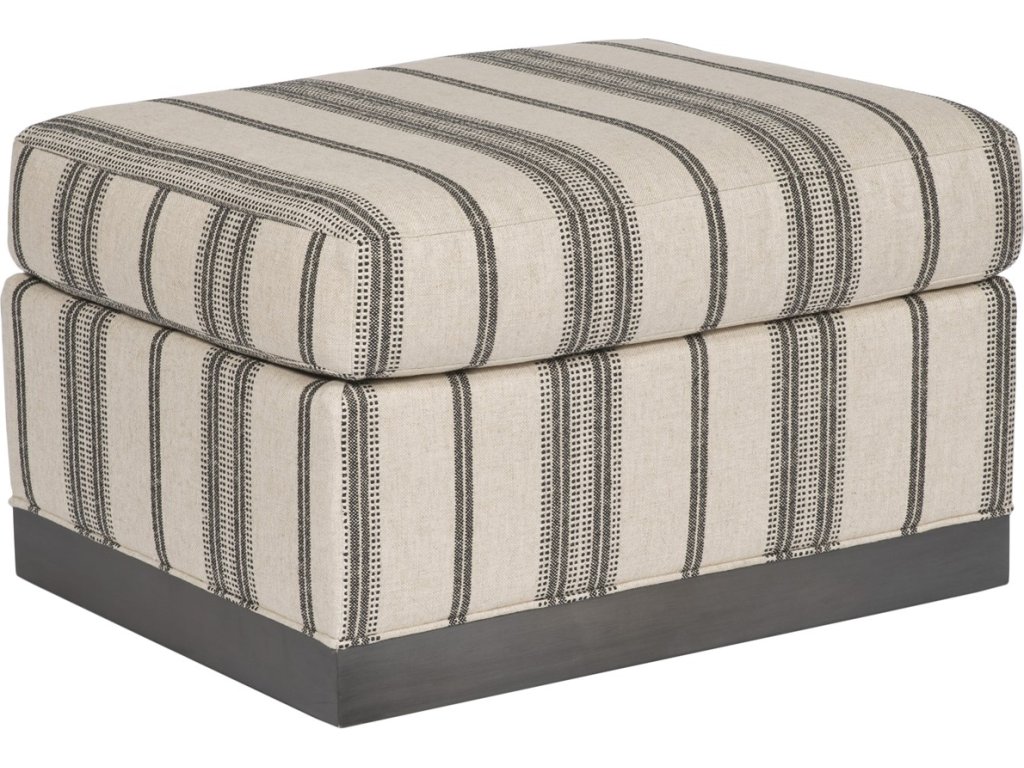 Fisher Plinth Base Ottoman - image 1