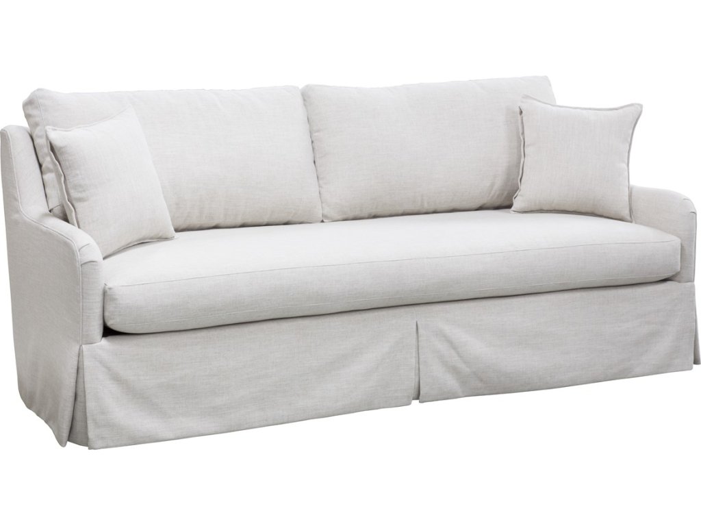 Fisher Waterfall Skirt Bench Seat Sofa - image 1