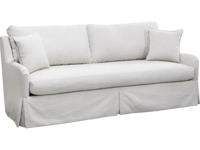 Fisher Waterfall Skirt Bench Seat Sofa - Alternative View