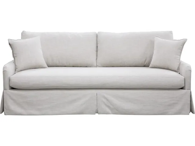 Fisher Waterfall Skirt Bench Seat Sofa