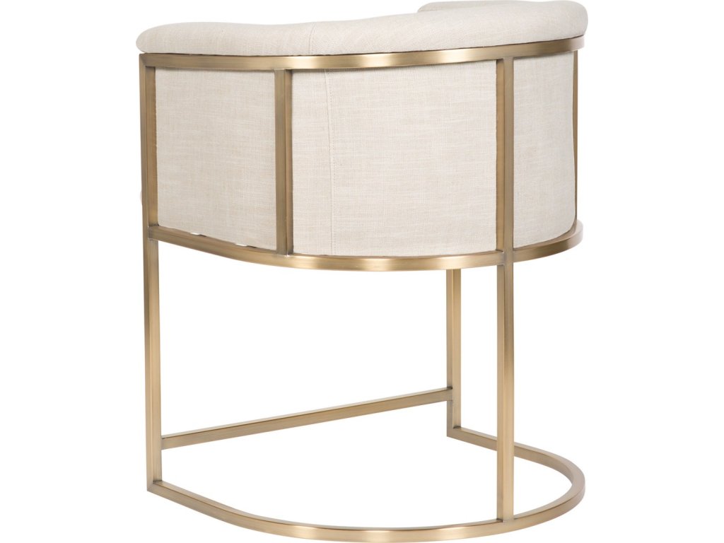 Skye Channel Back Metal Frame Chair - image 2
