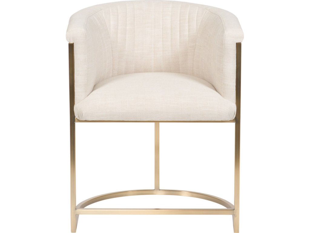 Skye Channel Back Metal Frame Chair - main image