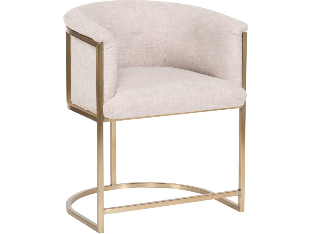 Skye Plain Back Metal Chair - image 1