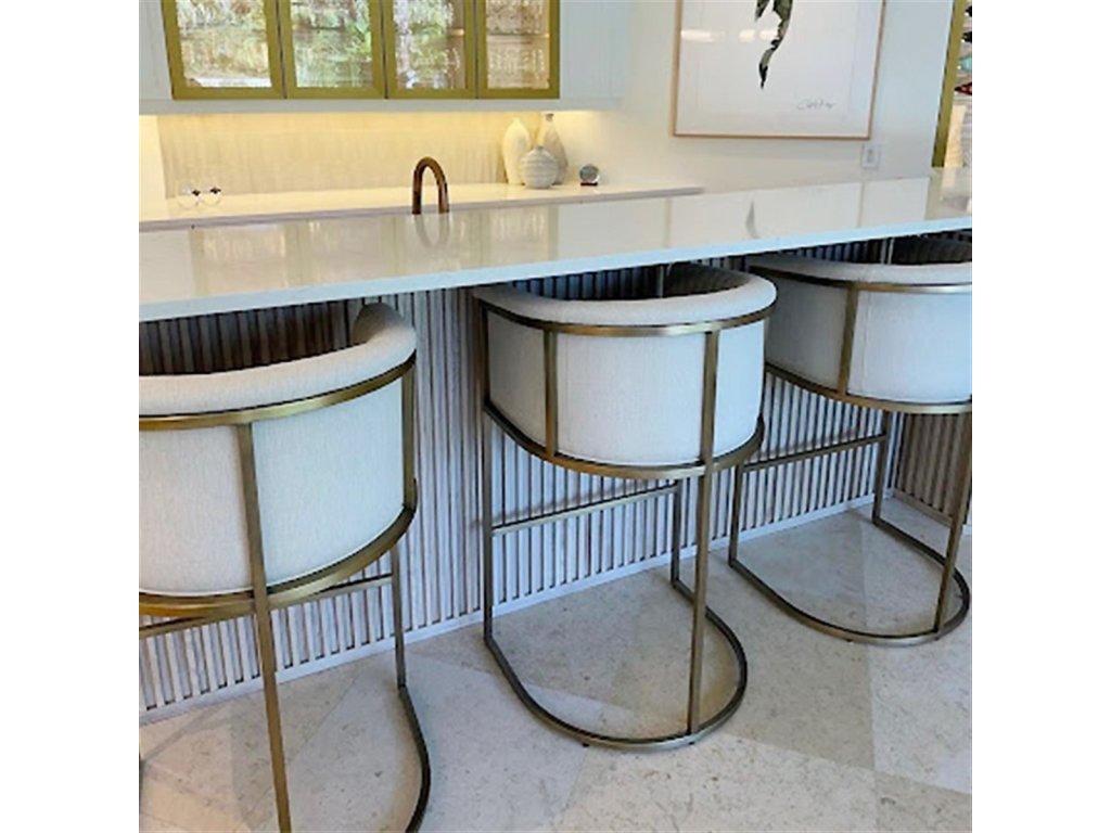 Skye Plain Back Metal Counter Stool - image 6