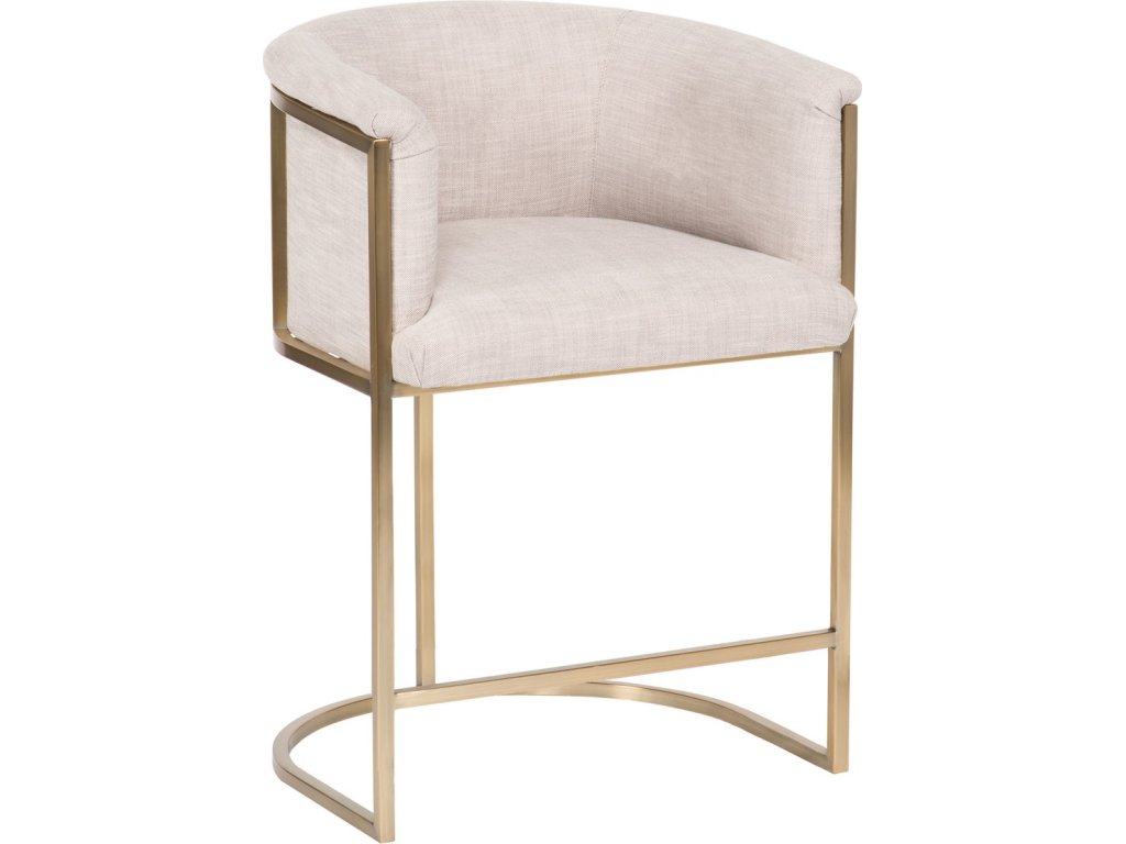Skye Plain Back Metal Counter Stool - image 1