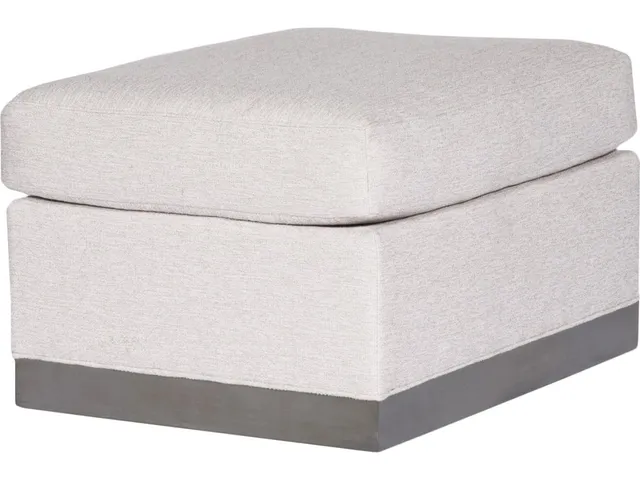 Ferrin Plinth Base Ottoman - Alternative View