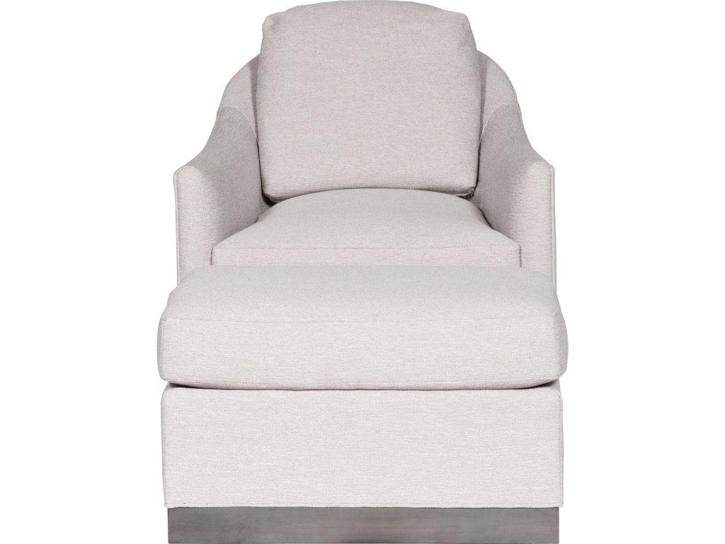 Ferrin Plinth Base Ottoman - image 2