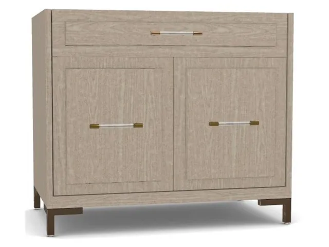 Coco Small Vanity with Metal Legs