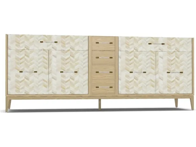 Mia Vanity with 7" Tapered Leg