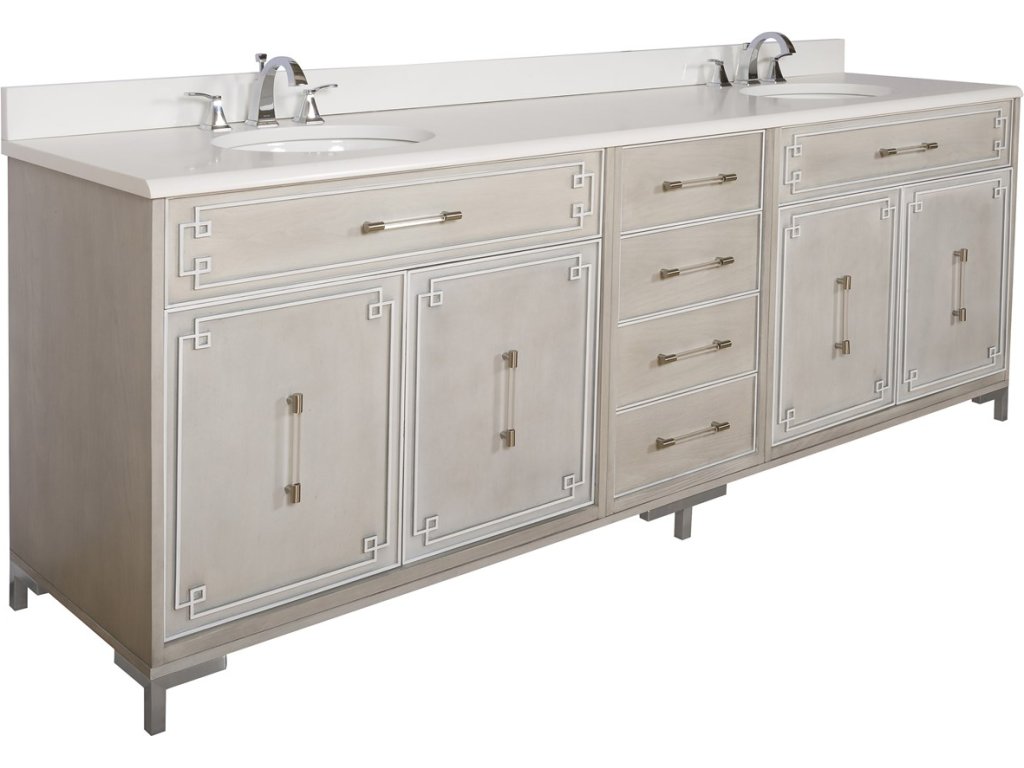 Cally Vanity with Metal Legs - image 1