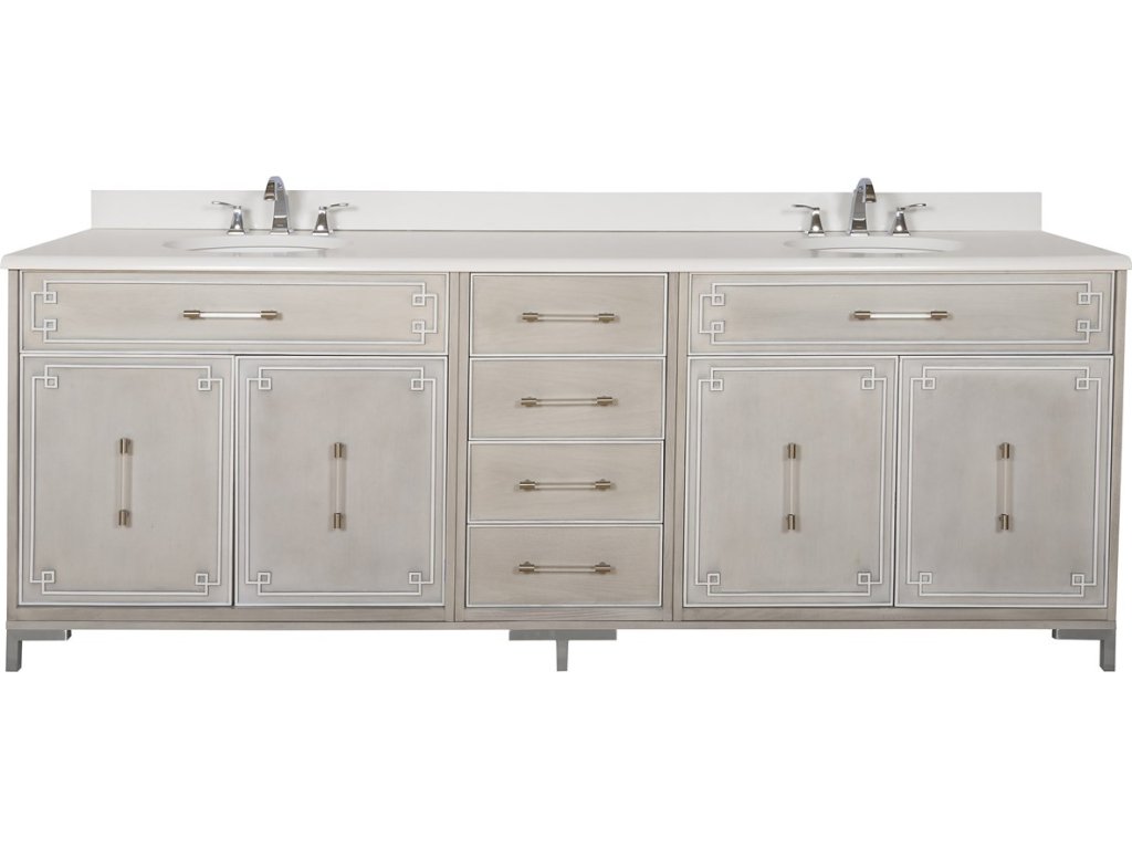 Cally Vanity with Metal Legs - main image