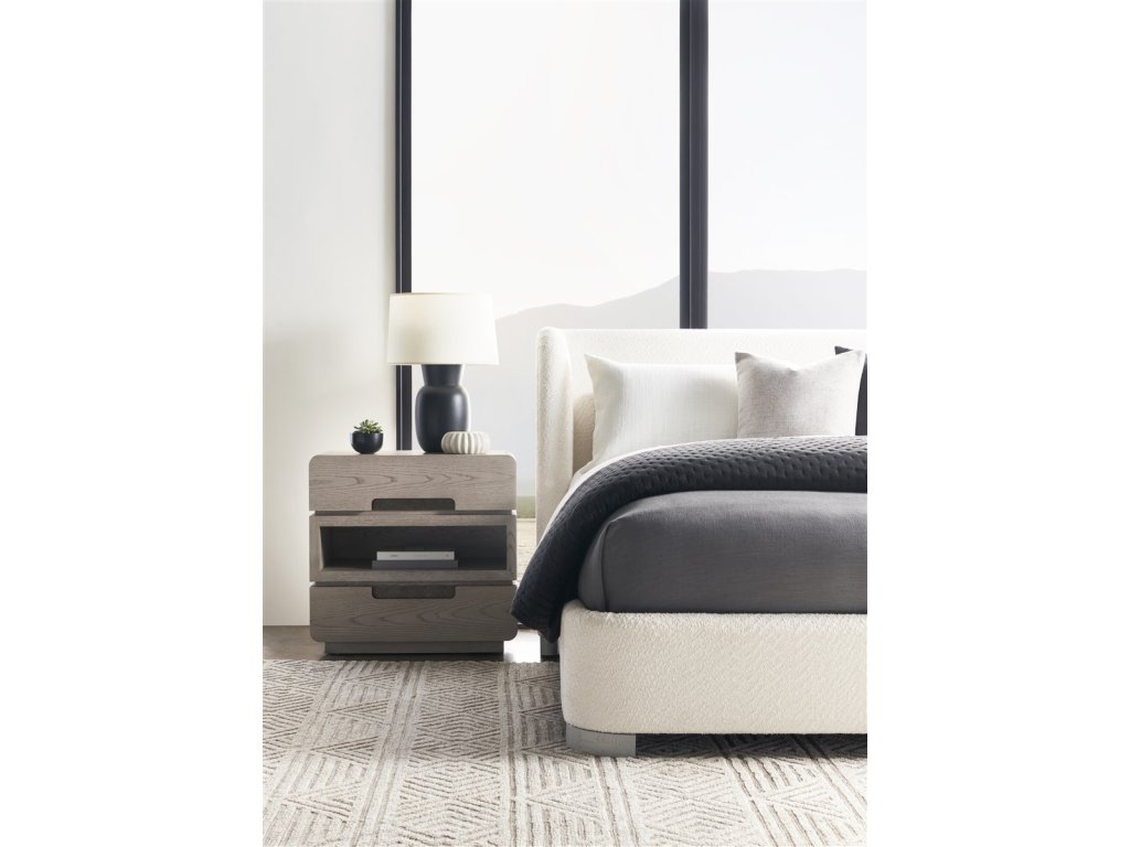 Form Two Drawer Nightstand - image 2