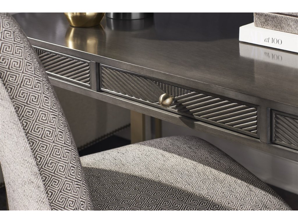 Berkley Desk with Metal V Base - image 9