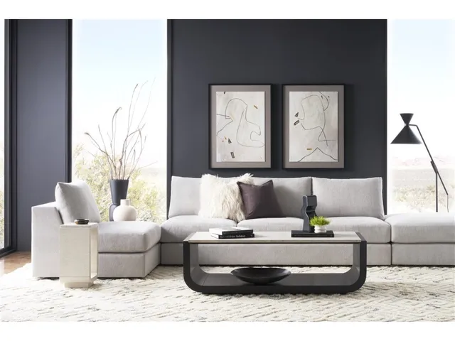Lucy Stocked Armless Sofa - Alternative View