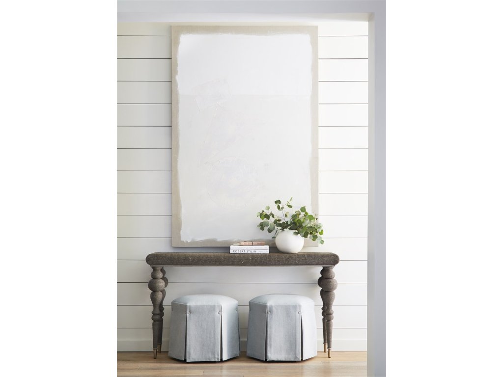 Aubree Hexagon Waterfall Skirt Ottoman - image 4