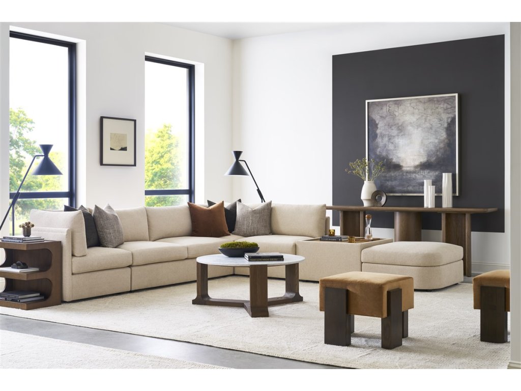 Liam Stocked Armless Loveseat - image 6