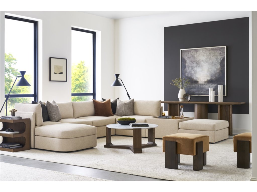 Liam Stocked Armless Loveseat - image 7