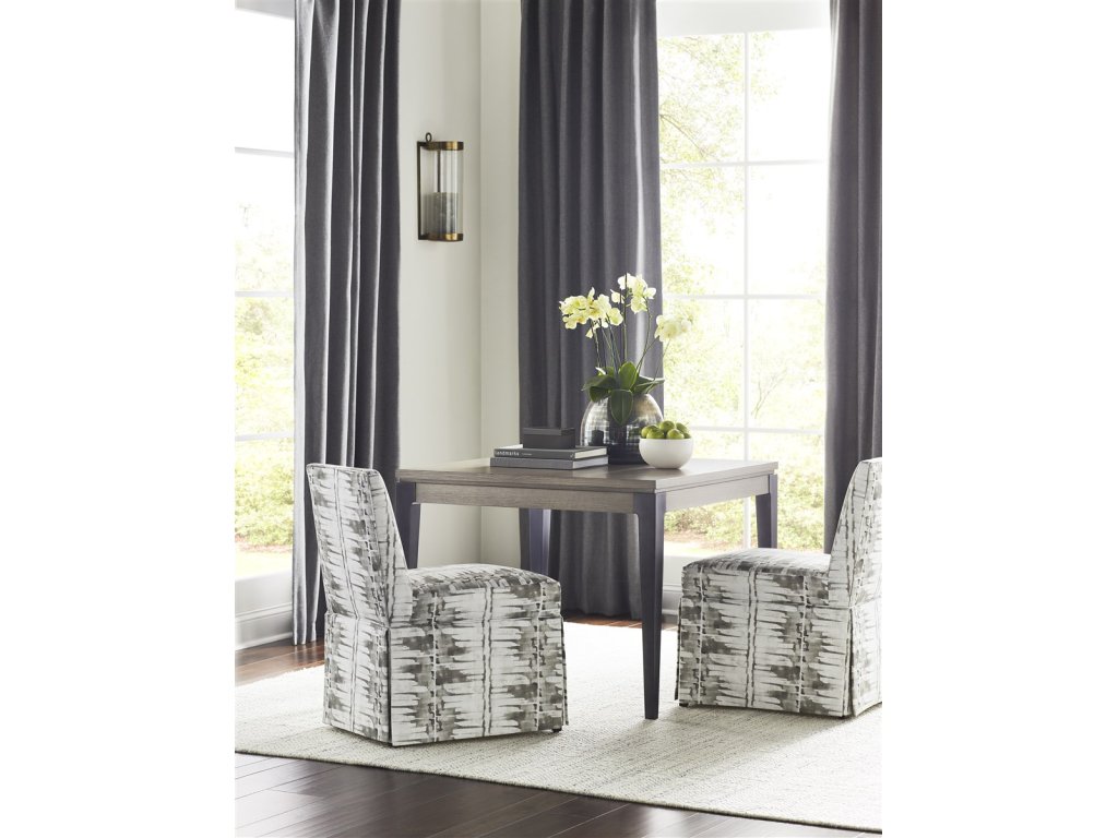 Metal Tapered Dining Table with Metal Tapered Leg - image 2