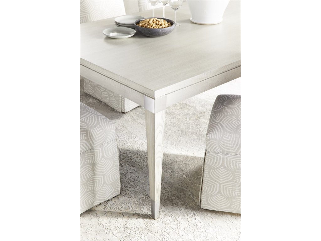 Wood Tapered Dining Table with Wood Tapered Leg - image 1