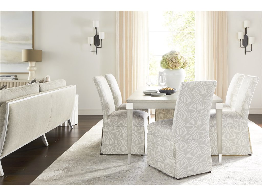 Wood Tapered Dining Table with Wood Tapered Leg - image 2