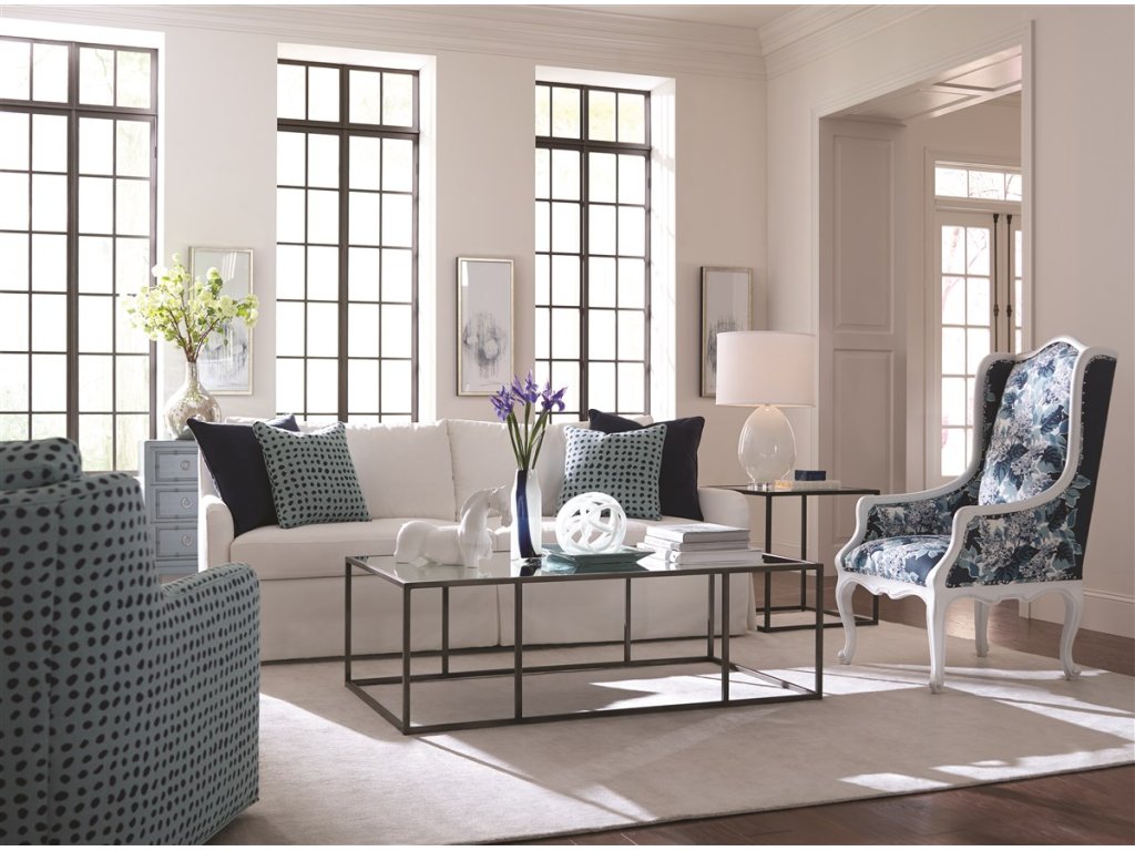 Fisher Waterfall Skirt Sofa - image 8