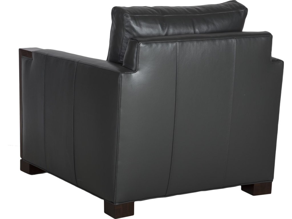 Michael Weiss Abingdon Leather Chair - image 2