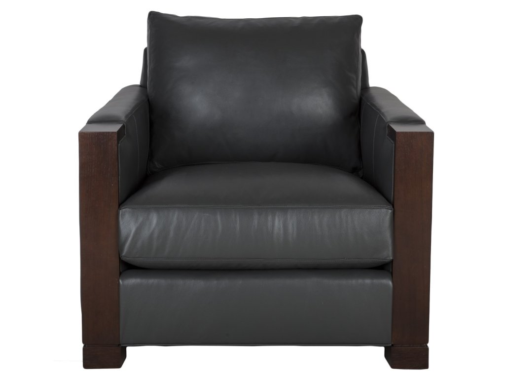 Michael Weiss Abingdon Leather Chair - main image