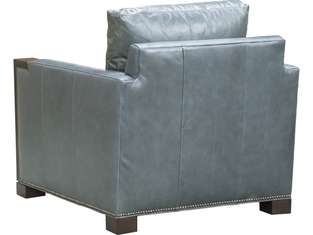 Michael Weiss Abingdon Leather Chair - image 2