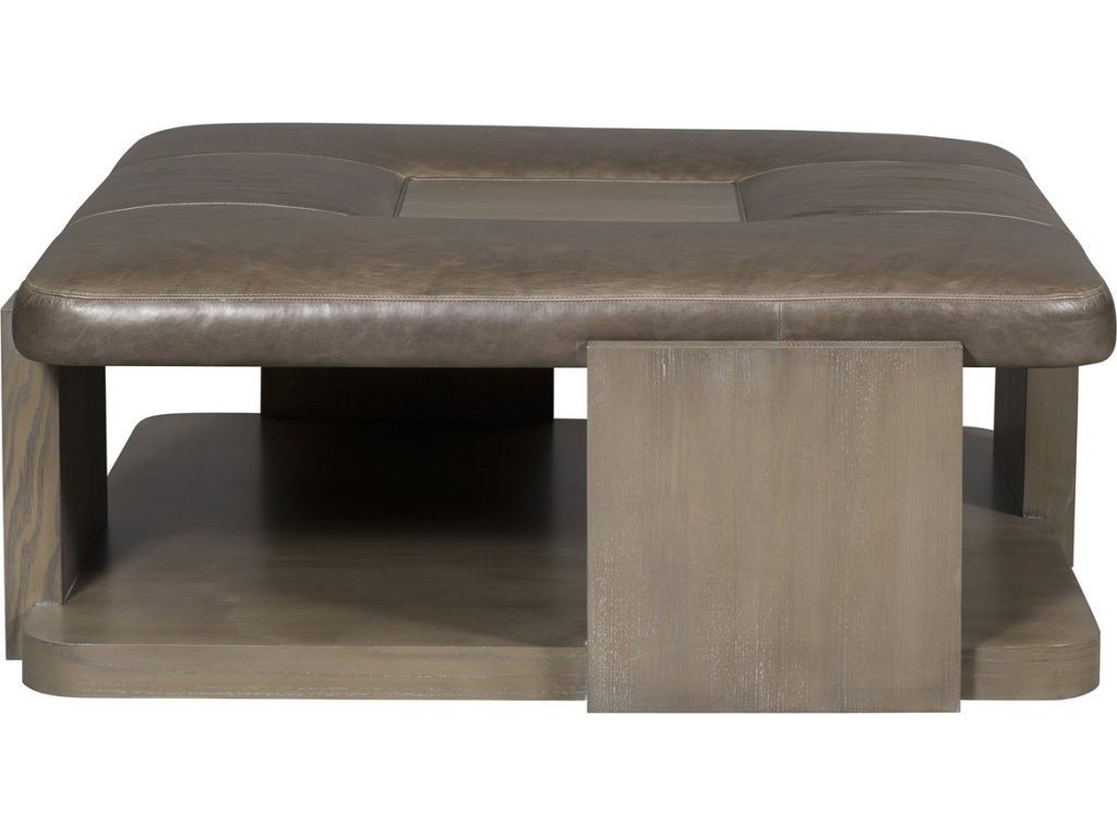Piermont Leather Ottoman - main image