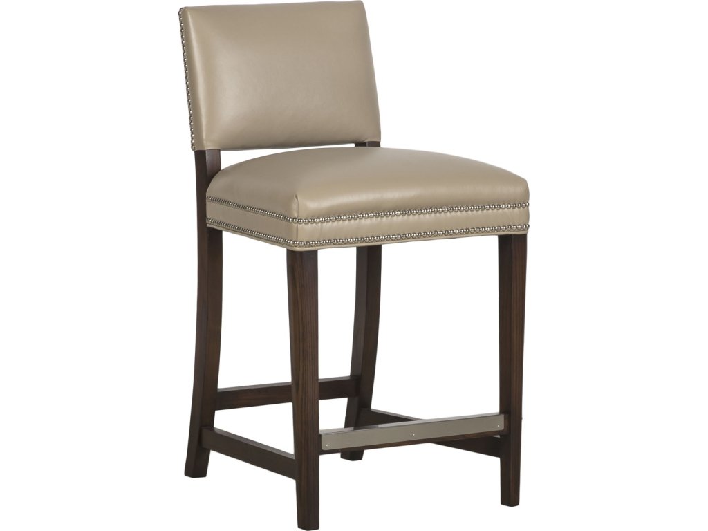 Newton Leather Counter Stool - image 1