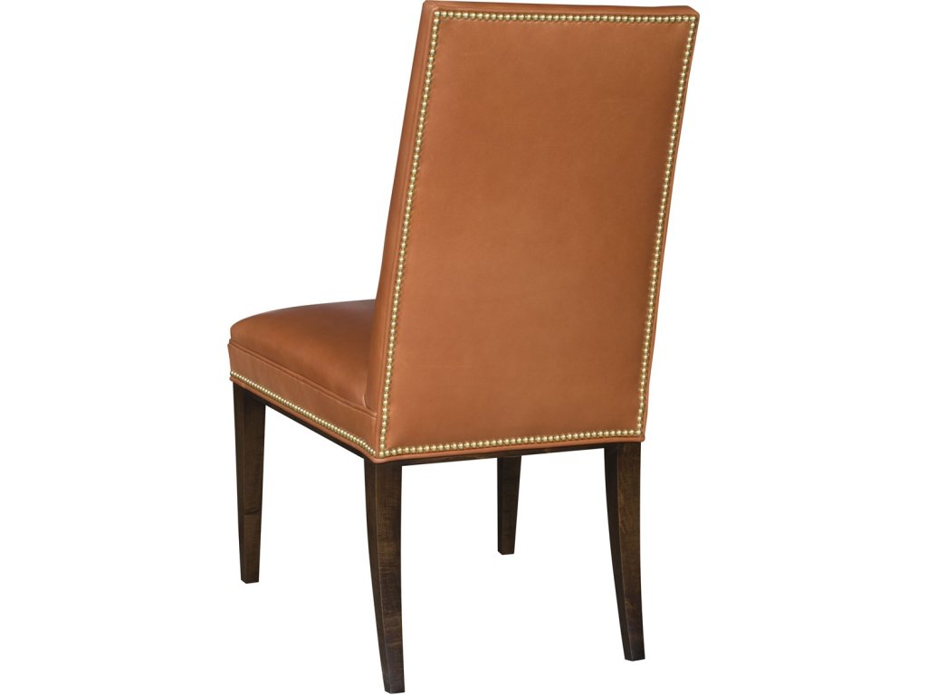 Hanover Leather Button-Back Side Chair - image 2