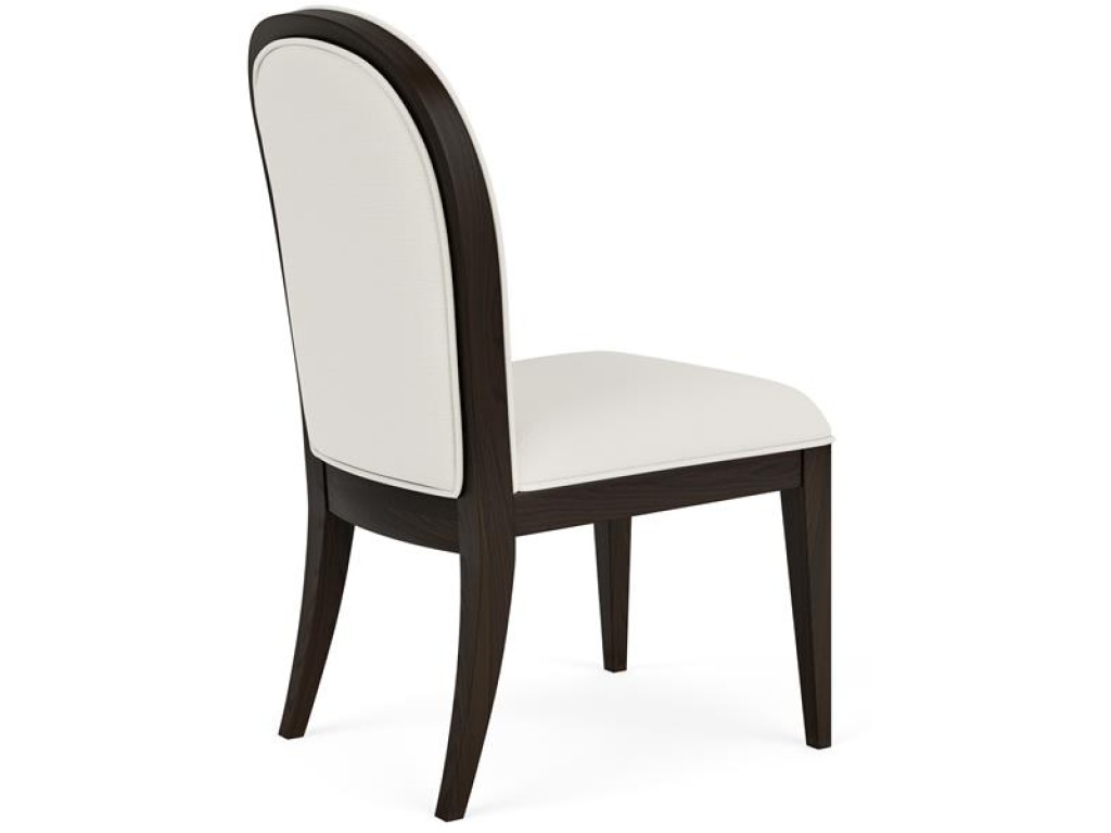 Curved Upholstered Side Chair - main image