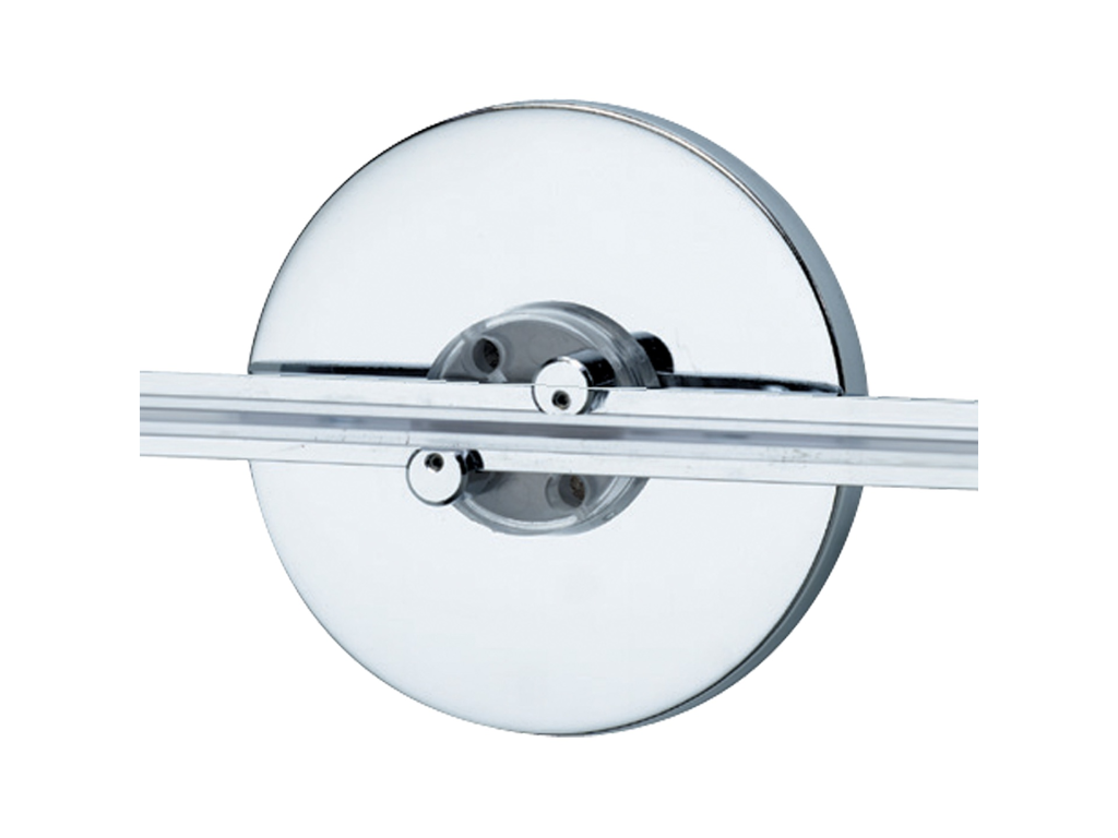 Wall MonoRail 4" Round Power Feed Canopy Single-Feed - main image