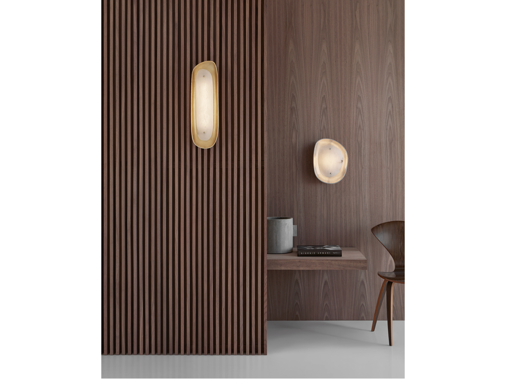 Samos Tall Sculpted Sconce - image 1
