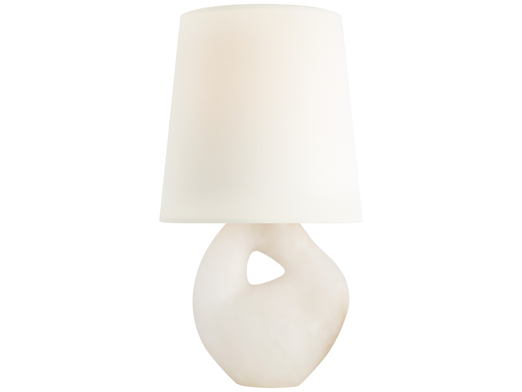 Adria 16" Alabaster Cordless Table Lamp - main image