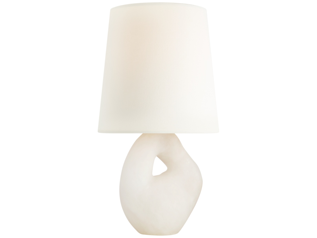 Adria 16" Alabaster Cordless Table Lamp - image 2