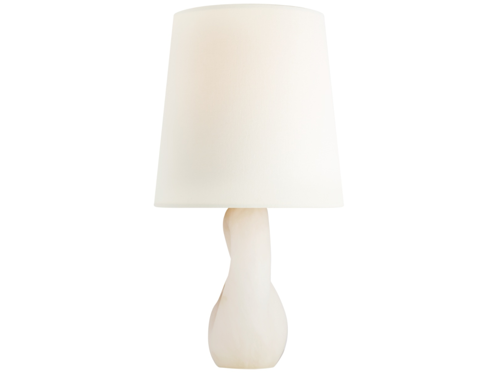 Adria 16" Alabaster Cordless Table Lamp - image 1