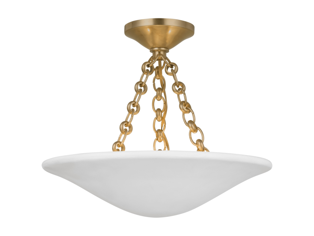 Mollino 16" Semi Flush Mount - main image