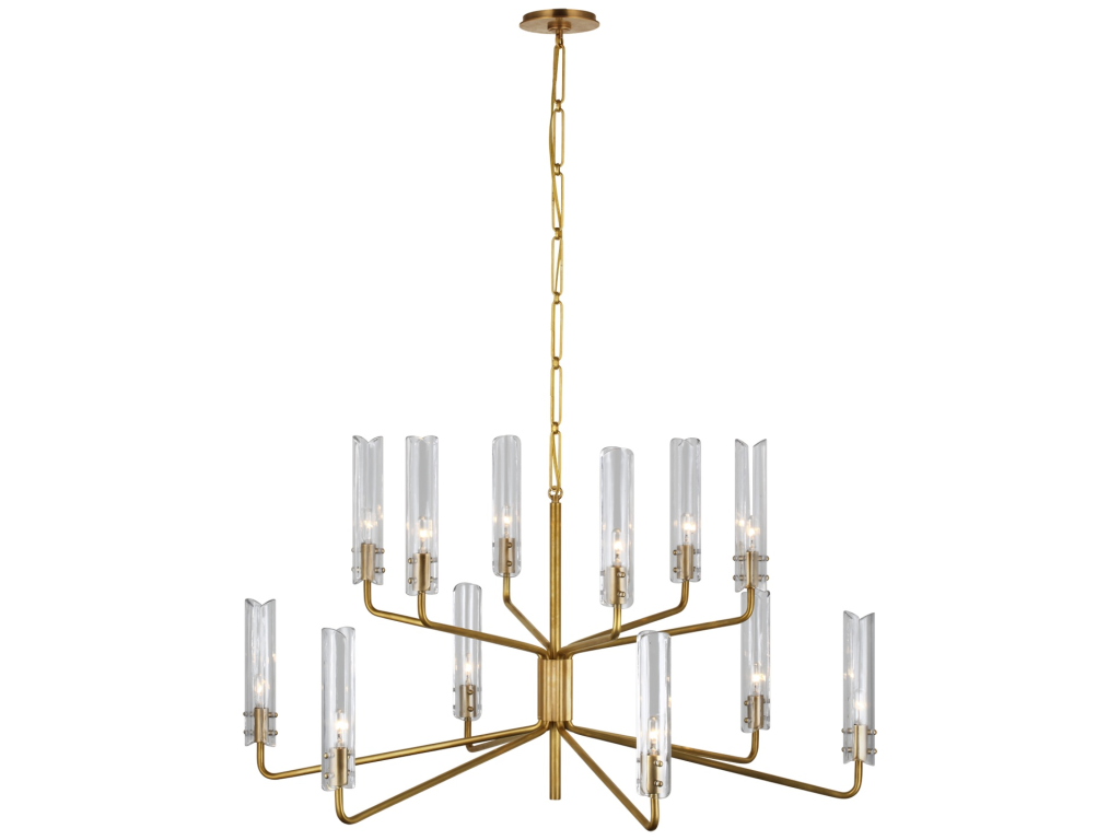 Casoria Large Two-Tier Chandelier - main image