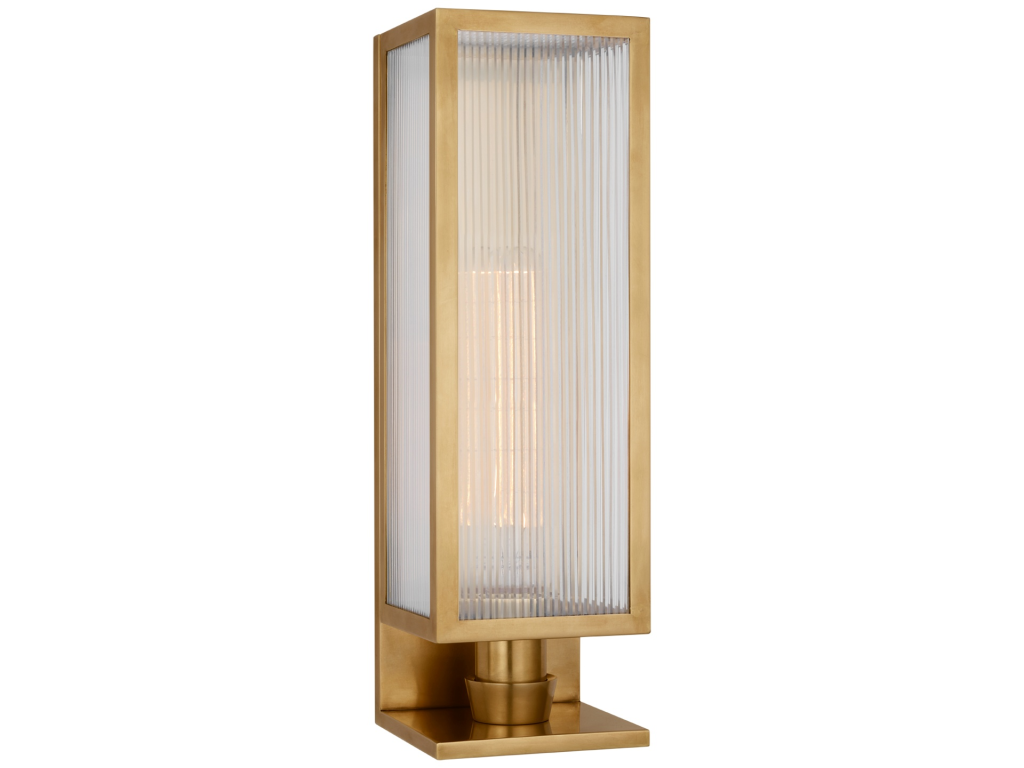 York 16" Single Box Sconce - main image