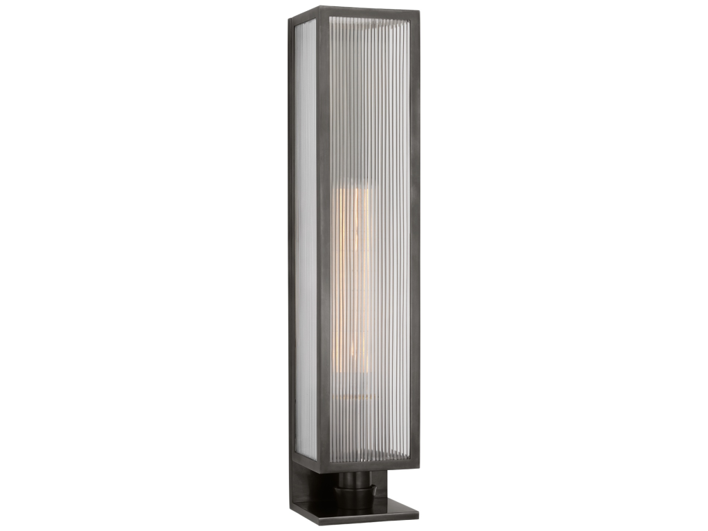 York 24" Single Box Sconce - main image