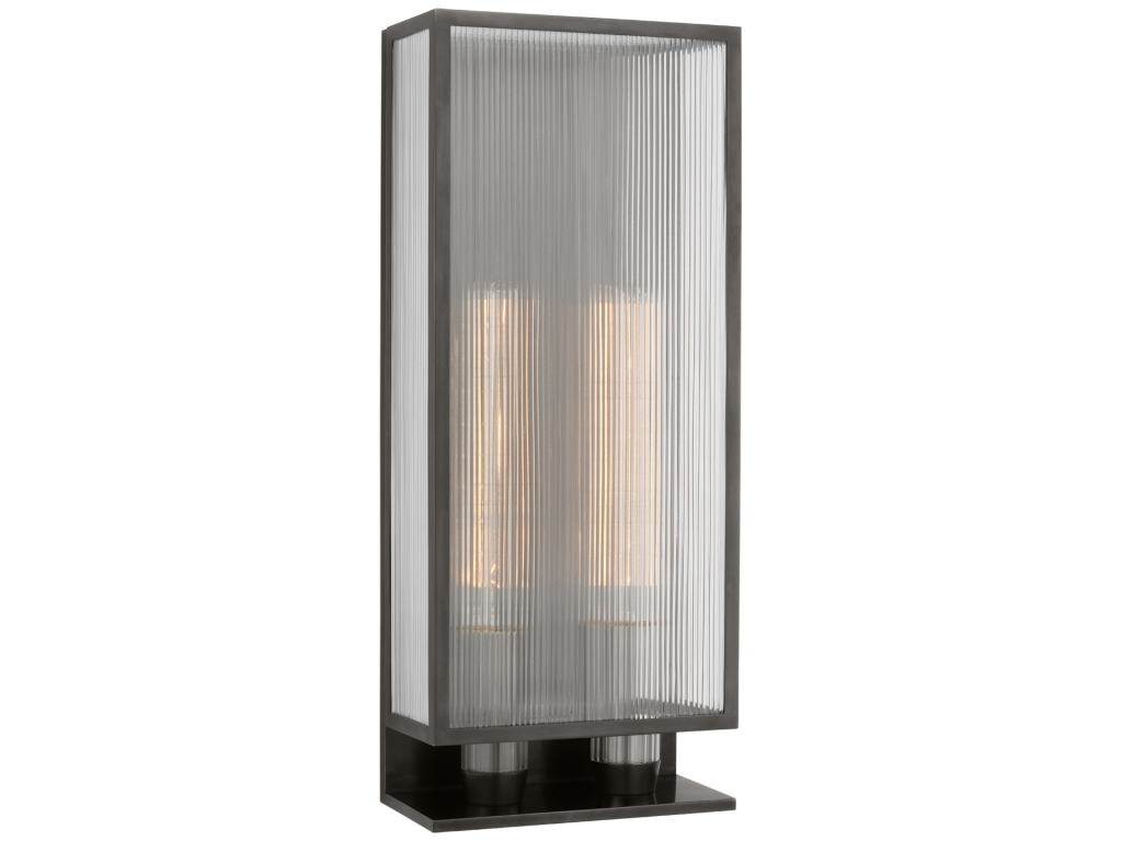 York 24" Double Box Outdoor Sconce - main image
