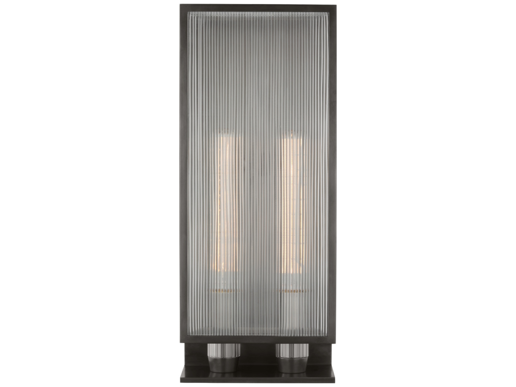 York 24" Double Box Outdoor Sconce - image 1