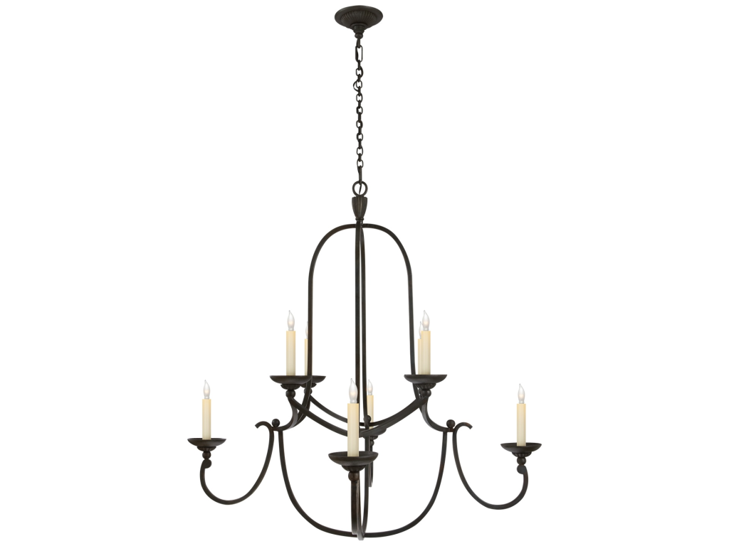 Flemish Medium Round Chandelier (Open Box) - image 2
