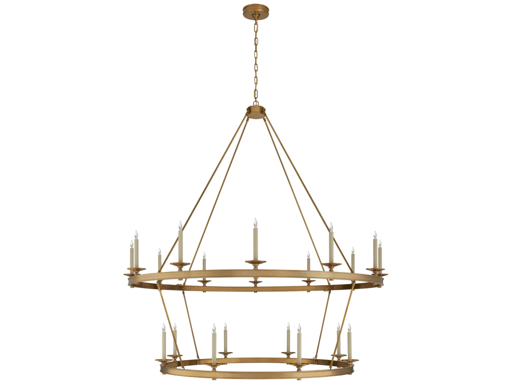 Launceton XXL Two Tiered Chandelier (Open Box) - image 1